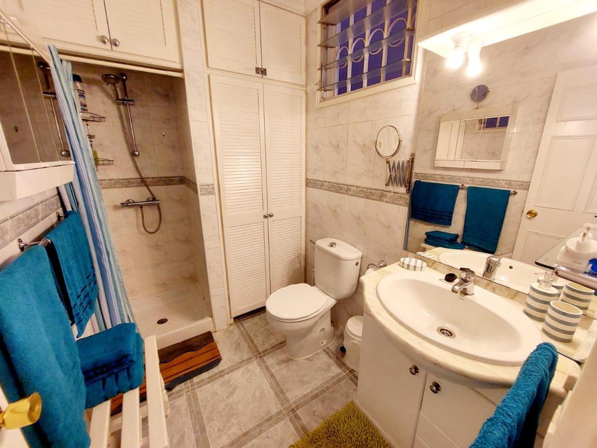 First Line Villa Floor Studio Apartment With Amazing Sea View Air Conditioned Just 50M From The Beach Costa Adeje  Buitenkant foto